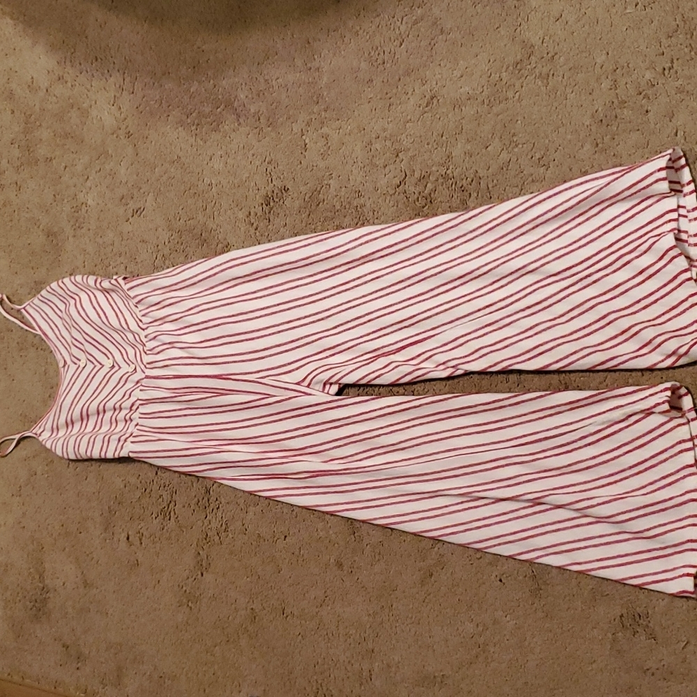 Stripped Jumpsuit